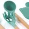 MegaChef Mint Silicone & Wood Cooking Utensils Set, 9ct.